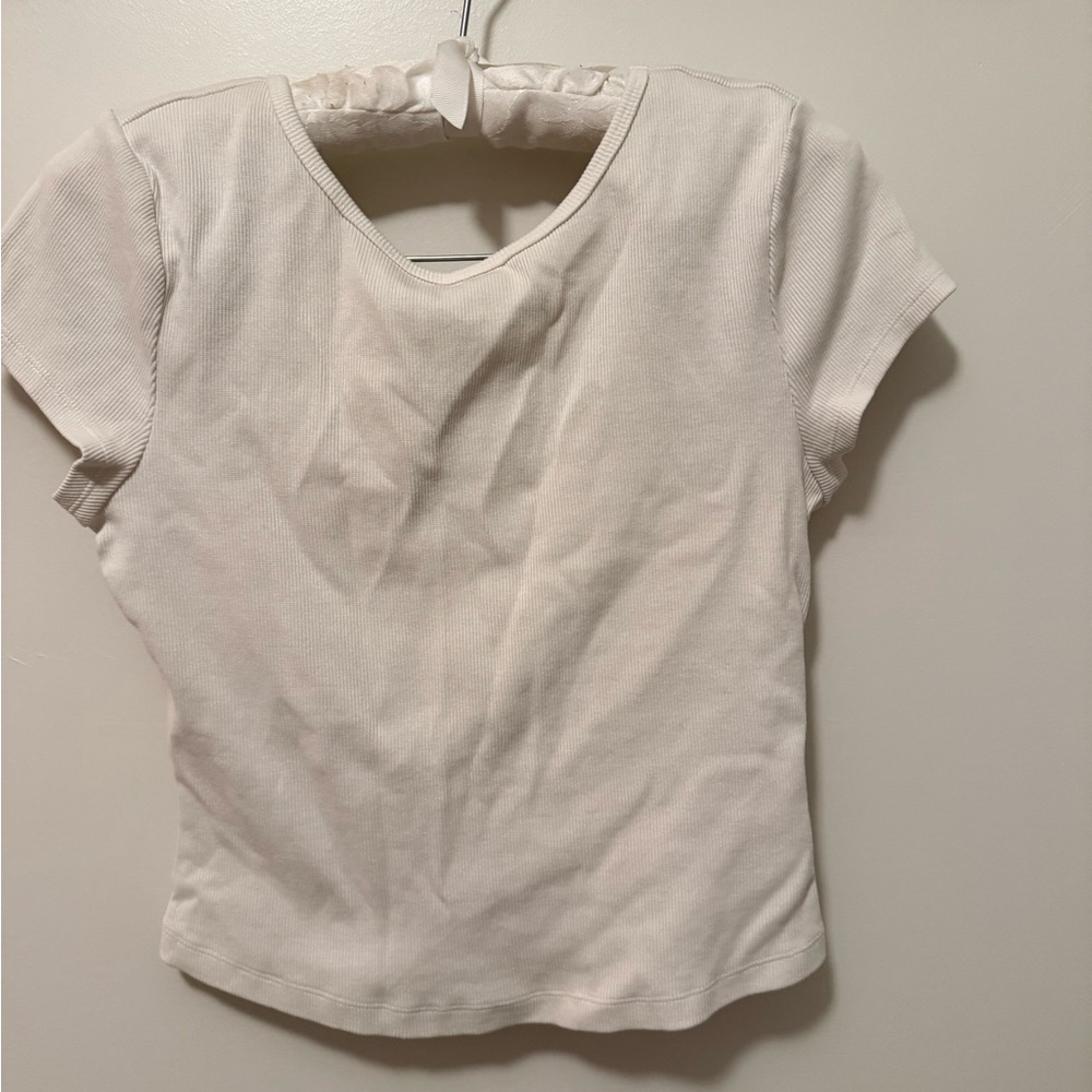 UpWest Cream Short Sleeve Tee